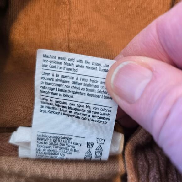 Champion Hoodie Women's XS Reverse Weave Brown Corduroy Cropped Y2K Athleisure - Picture 8 of 10